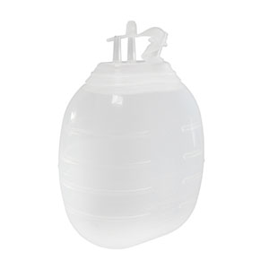 Reservoir Bulb Dual Port Only 400cc Silicone No Trocar Suction Wound Drain Bulb Lg VL Jackson-Pratt® (1/EA 10/CS) by Cardinal  ID SU130-1000
